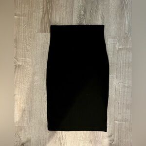 Windsor Pencil Midi Skirt - Black